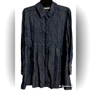 Chambray Denim Blouse